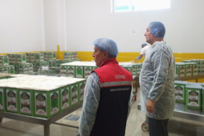 Edirne'de Gıda İşletmeleri Denetlendi