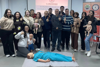Edirne İlk Yardım Merkezinde Eğitimler Aralıksız Sürüyor