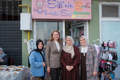 İba, Elfi’nin Hobi Evi Açılışına Katıldı