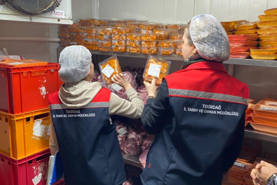 Tekirdağ’da Toplu Tüketim Yerlerine Eş Zamanlı Gıda Denetimi