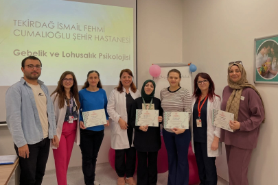 Tekirdağ Şehir Hastanesi Gebe Okulu Kasım Ayı Eğitimlerini Tamamladı