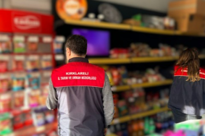 Kofçaz İlçesinde Gıda İşletmeleri Denetlendi