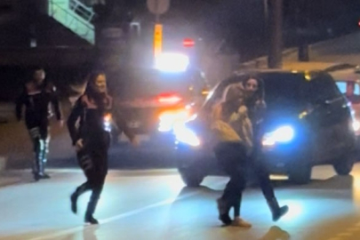 Edirne'de Kriz Geçiren Genç Kadın Çevreye Saldırdı