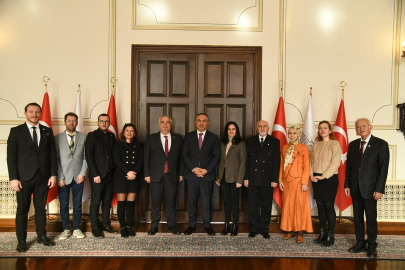 İyi Parti Tekirdağ İl Başkanı Metiner ve Yeni Yönetim, Vali Soytürk’ü Ziyaret Etti