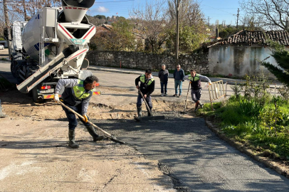 Vize’de Yol Bakım ve Onarım Çalışmaları Sürüyor