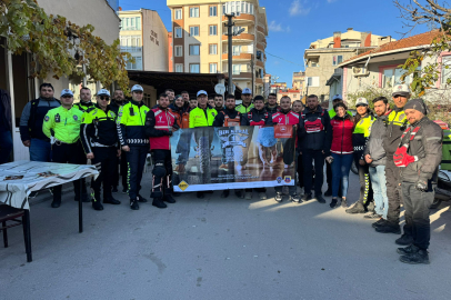 Edirne Polisi Motokuryelerle Buluştu