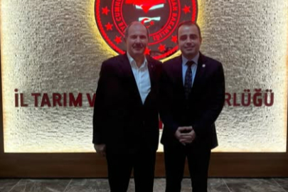 AK Parti 26. Dönem Milletvekili Sezen’den Tarım Müdürü Köse’ye Ziyaret