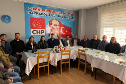 Başkan Akay ve Başkan Türel’den CHP Hayrabolu İlçe Başkanlığı’na Ziyaret