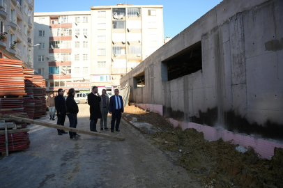 Çorlu Katlı Yer Altı Otoparkı ve Meydan Düzenlemesi Projesi İncelendi