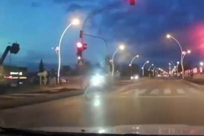 Edirne’de Yaya Geçidindeki Feci Kaza Kamerada