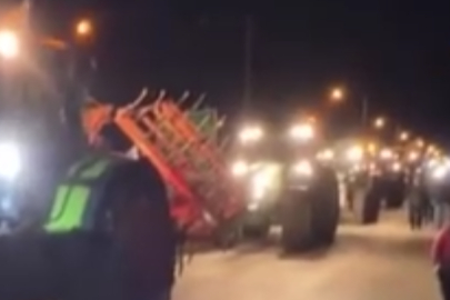 Yunanistan'daki Çiftçi Eylemi İpsala Sınır Kapısı'nı Kapattı