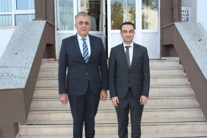 Kaymakam Tunçer, Tekirdağ İl Sağlık Müdürü Onar'ı Ziyaret Etti