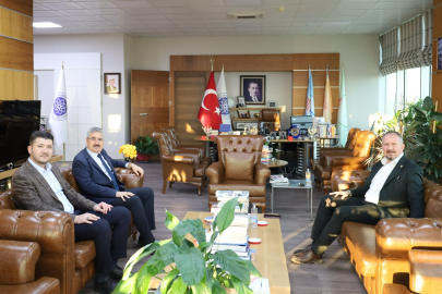 NKÜ Rektörü Şahin’e Ziyaret