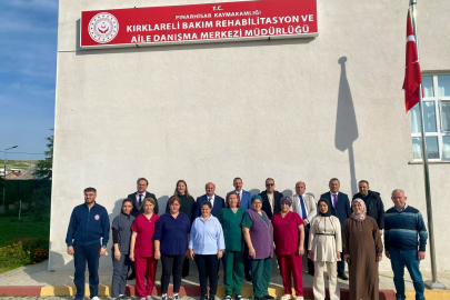 Pınarhisar Kaymakamı Enver Özderin’den Engelliler Günü Ziyareti