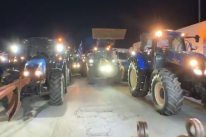 Yunanistan'daki Çiftçi Eylemi Türkiye Sınırını Kilitledi