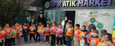 Minik Öğrencilerden Sıfır Atık Farkındalığı