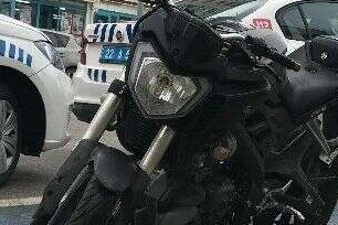 Motosiklet Üzerinden Düşerek Yaralandı