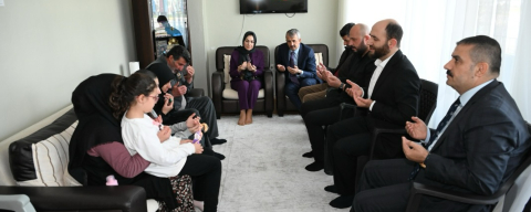 Vali Yunus Sezer’den Rahim Haseki’nin Ailesine Taziye Ziyareti
