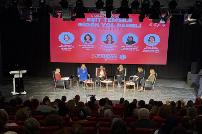 CHP Kadın Kolları Genel Başkanı Kaya, Tekirdağ'da Panele Katıldı