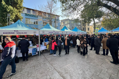 Edirne’de Polis Kermesine Yoğun İlgi