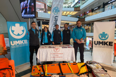 Edirne’de UMKE’den Bilgilendirme Standı