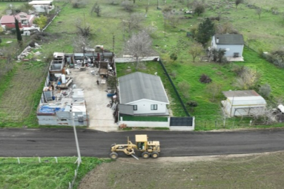 Yeniçiftlik Bağlar Yolu’nda Çalışmalar Sürüyor