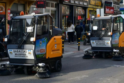 Babaeski Belediyesi Temizlik Filosu Elektrikli Süpürgelerle Güçlendi