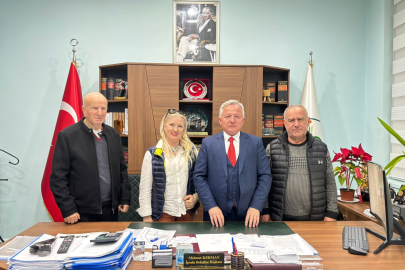 Başkan Kerman, Bölge Basın Temsilcilerini Makamında Ağırladı