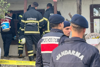 Edirne’de Yangında 1 Kişi Hayatını Kaybetti