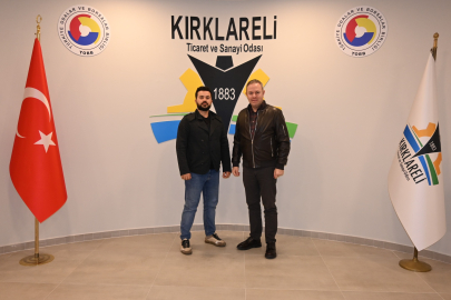 Efe Çakmak’tan KTSO Başkanı Soner Ilık’a Ziyaret