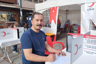 Eskişehir'den Gelip Edirne'de Kan Verdi