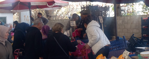 Havsa Pazarı’nda Yerli Ürüne Yoğun İlgi