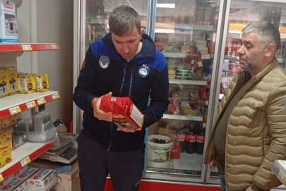 Pınarhisar’da Marketlere Zabıta Denetimi