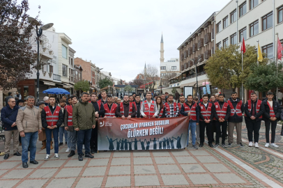 CHP Gençlik Kollarından Edirne’de MESEM Protestosu