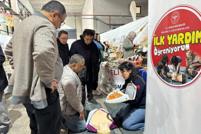Kırklareli'nde Tarım Fuarında Sağlık Bilgilendirmesi ve Eğitim