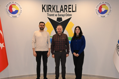 Kırklareli TSO’ya Nezaket Ziyareti