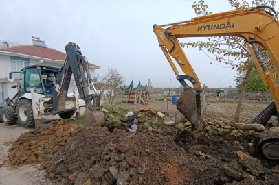 Meriç’in Serem Köyünde Kanalizasyon Hattı Onarımı Tamamlandı