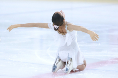 Tekirdağ'da Artistik Buz Pateni 1. Bölge Yarışması Sona Erdi