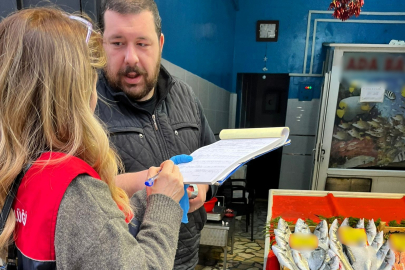 Kırklareli’nde Su Ürünleri Satış Noktalarında Denetimler Sürüyor