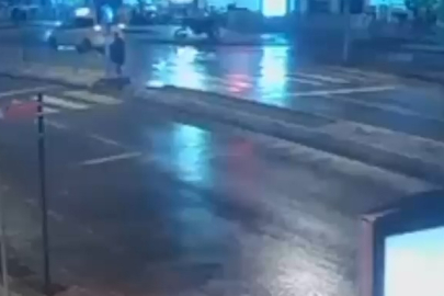 Edirne’de Alkollü Sürücünün Kazası Kameraya Yansıdı