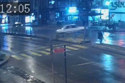 Edirne’de Alkollü Sürücünün Yaptığı Kaza Kamerada