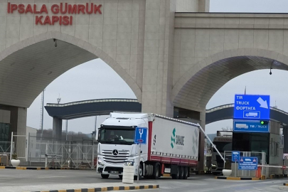 İpsala Sınır Kapısı'nda 7 Gün Sonra Hareketlilik