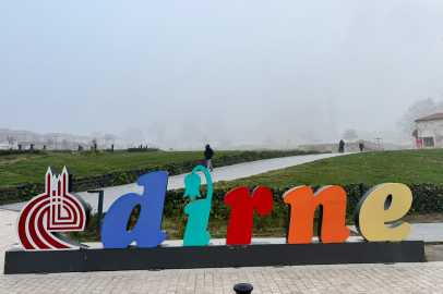 Edirneliler Güne Sisli ve Soğuk Havayla Uyandı
