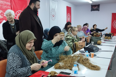 Edirne’de Şehit Ailelerine Çanta Kursu