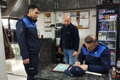 Edirne’de Zabıtadan Yılbaşı Denetimi