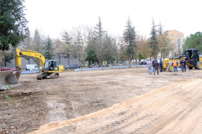 Kırklareli'nde Atıl Alan Otoparka Dönüştürülüyor