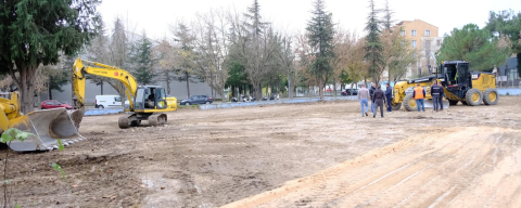 Kırklareli'nde Atıl Alan Otoparka Dönüştürülüyor