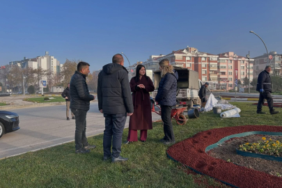 Olin Kavşağı’nda Düzenleme Çalışmaları Sürüyor