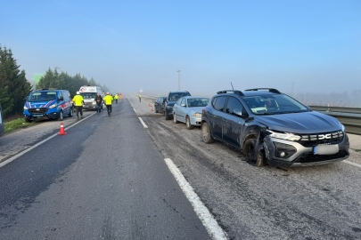 Sazlıdere’de Zincirleme Kaza: 4 Yaralı