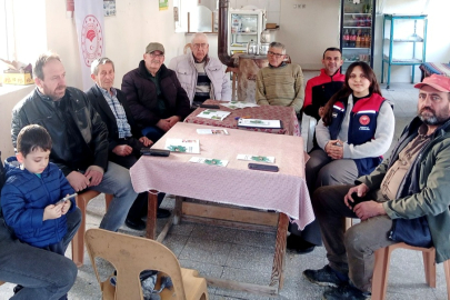 Gelibolu'da Çiftçiler Bilgilendiriliyor